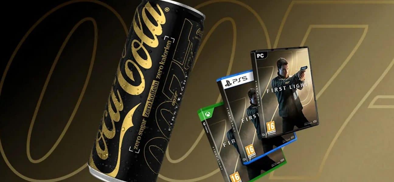 James Bond в 007 First Light — коллаборация с Coca-Cola