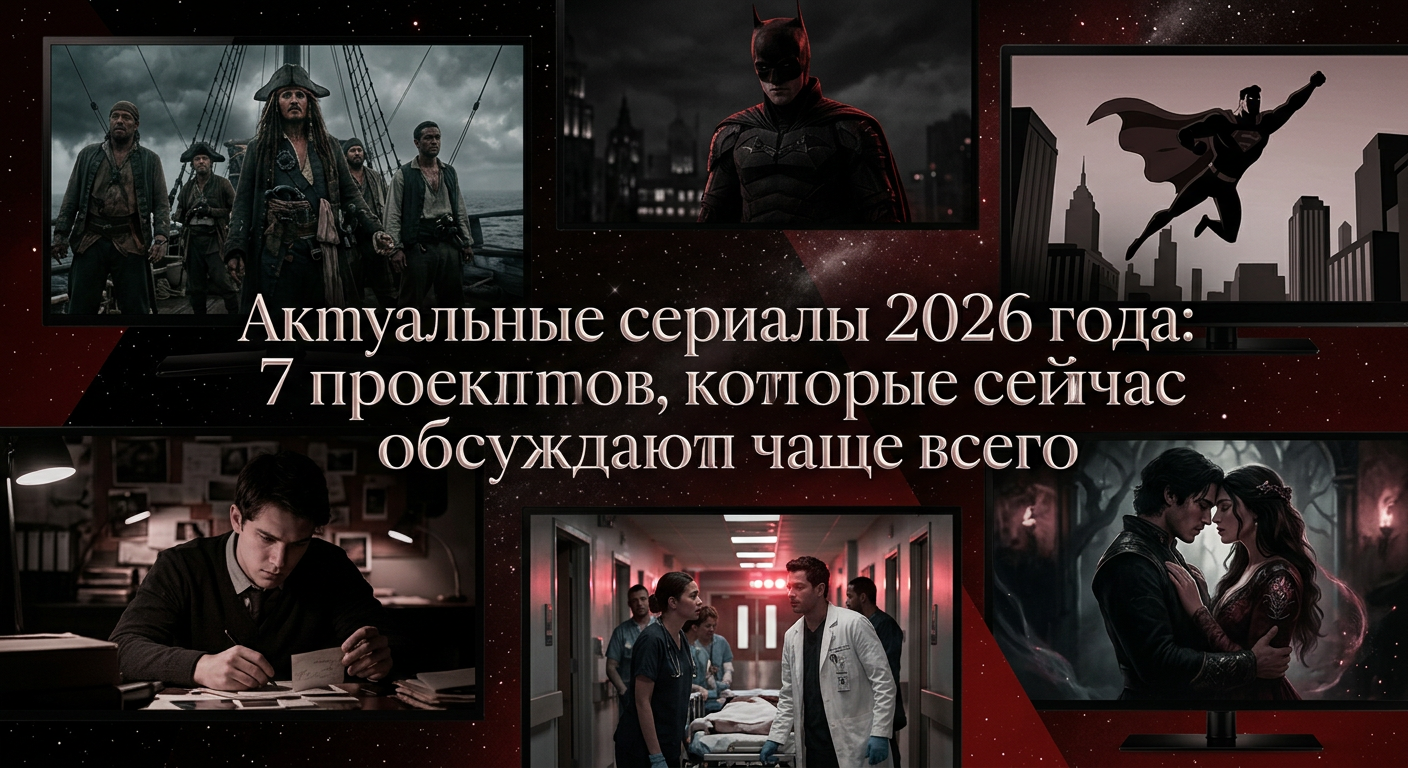 Актуальные сериалы 2026 года — подборка главных сериалов сезона