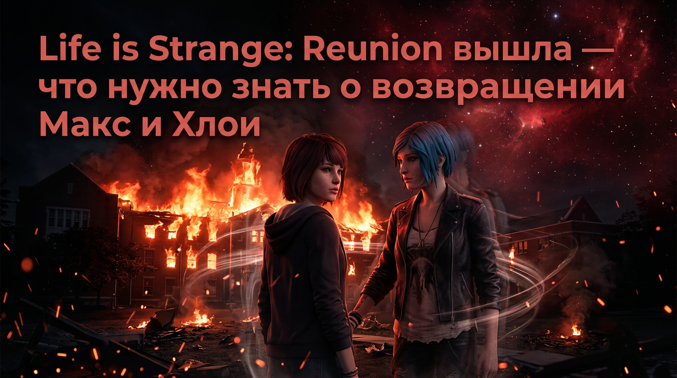Life is Strange: Reunion — релиз новой игры про Макс и Хлою