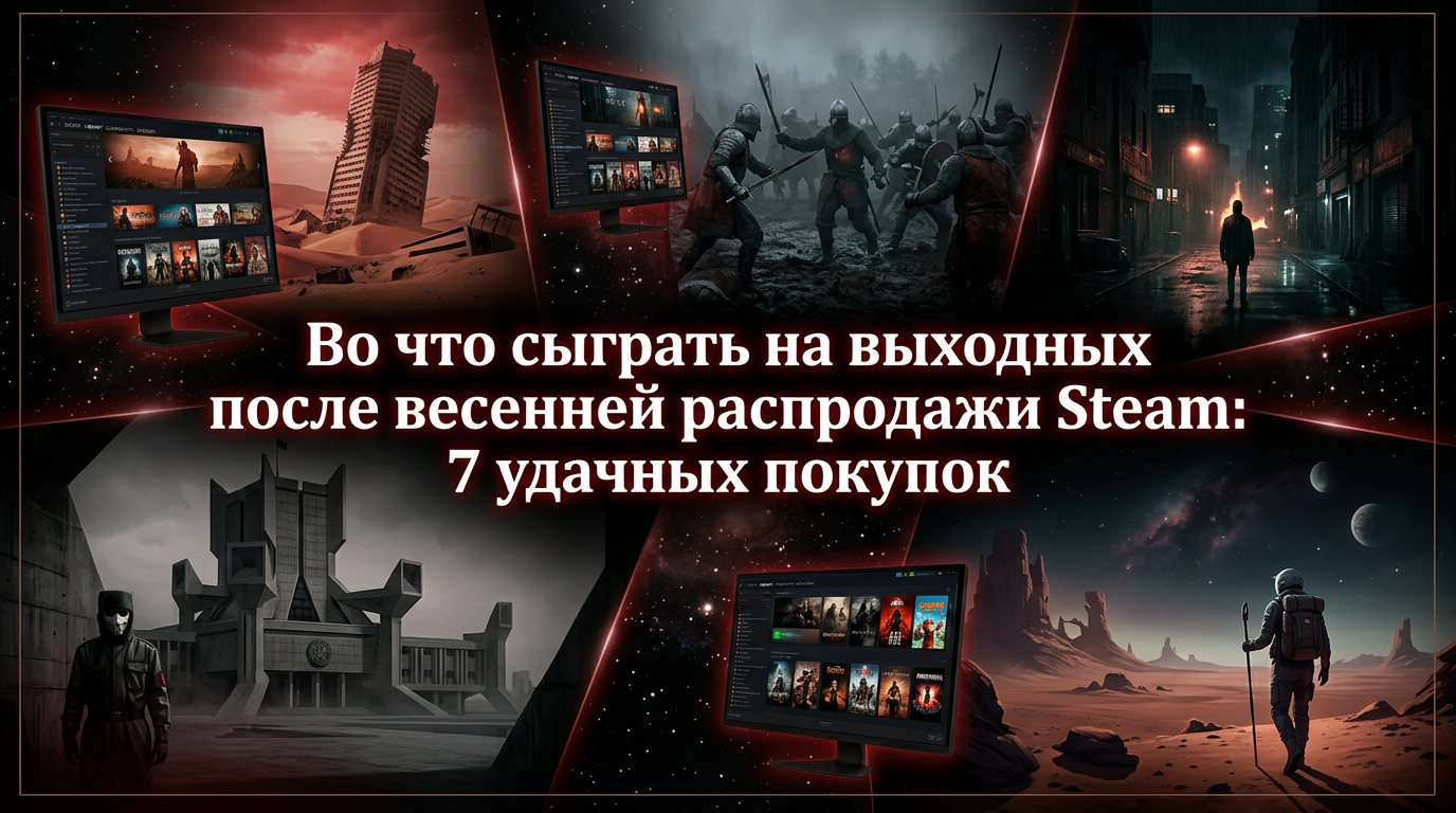 Во что сыграть на выходных после весенней распродажи Steam — подборка из 7 игр