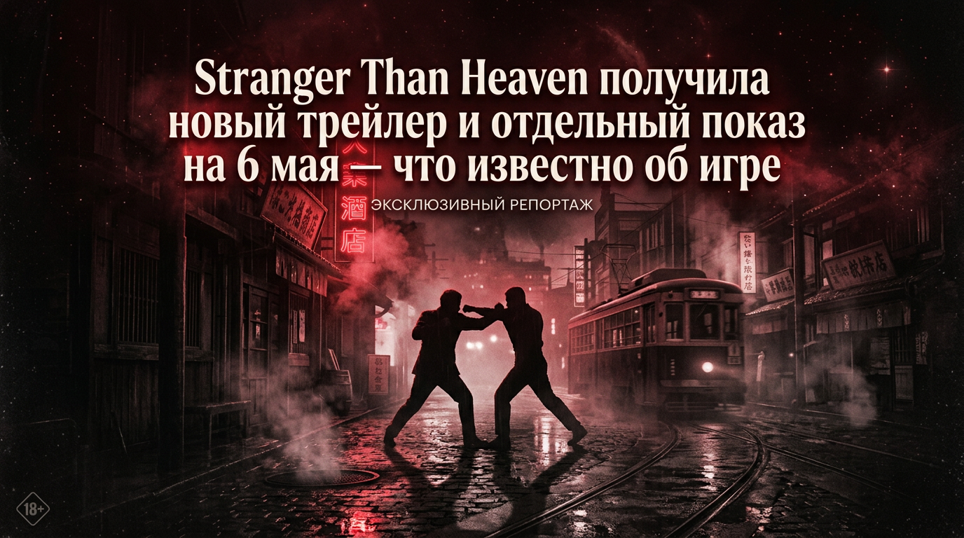 Stranger Than Heaven получила новый трейлер и отдельный показ на 6 мая