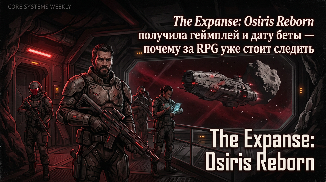 The Expanse: Osiris Reborn получила геймплей и дату беты