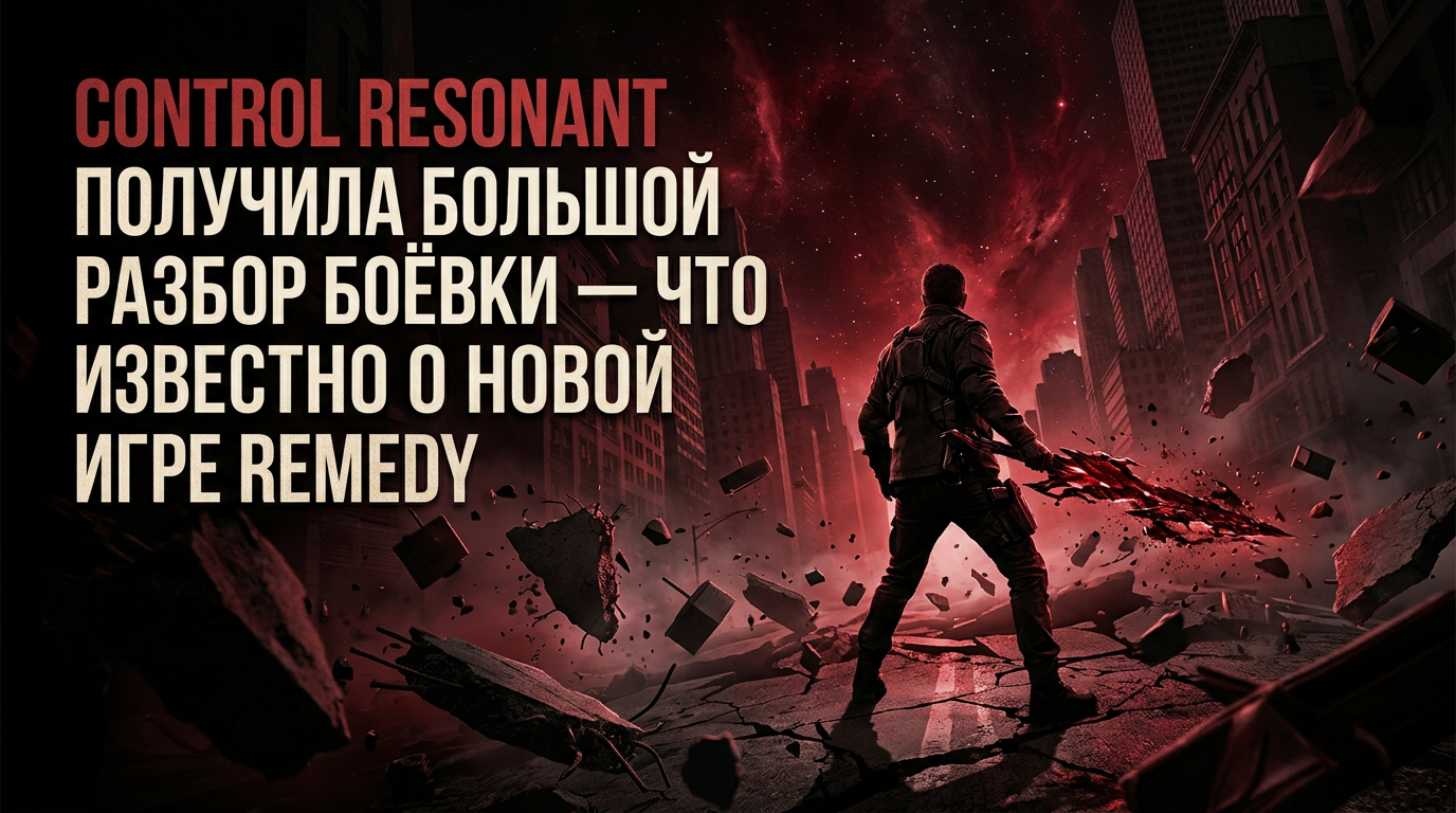 Control Resonant — что известно о новой игре Remedy после разбора боёвки