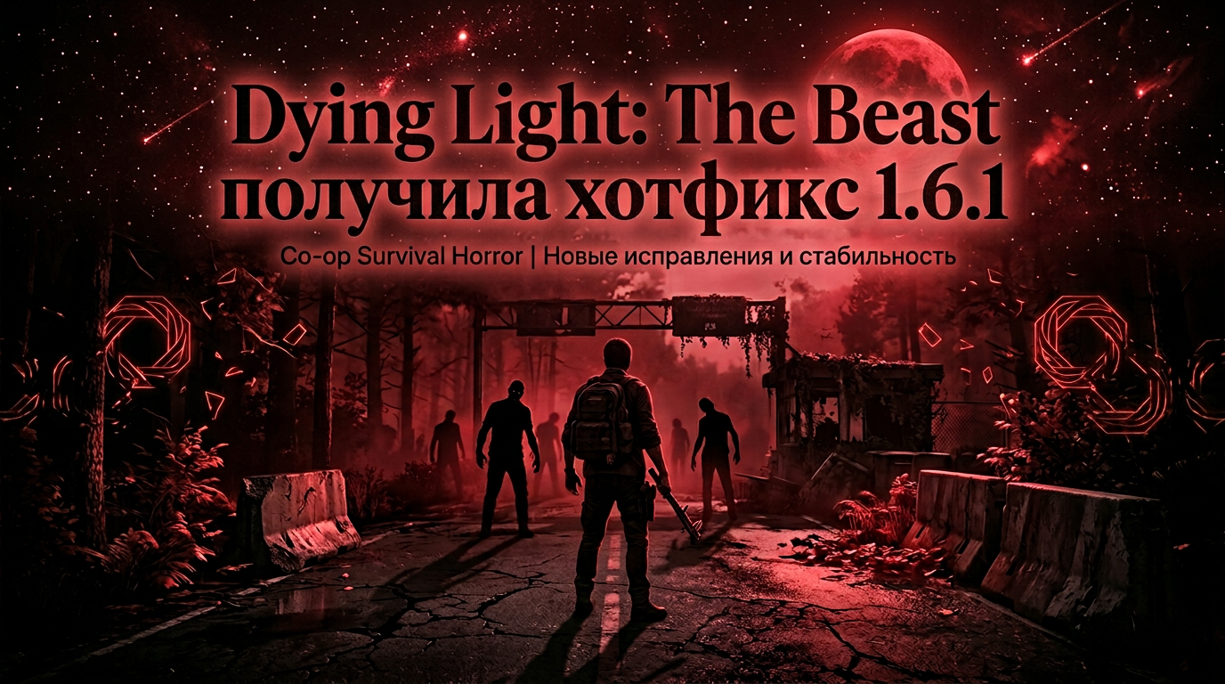 Dying Light: The Beast хотфикс 1.6.1 — исправления голода, совместной игры и петли смерти