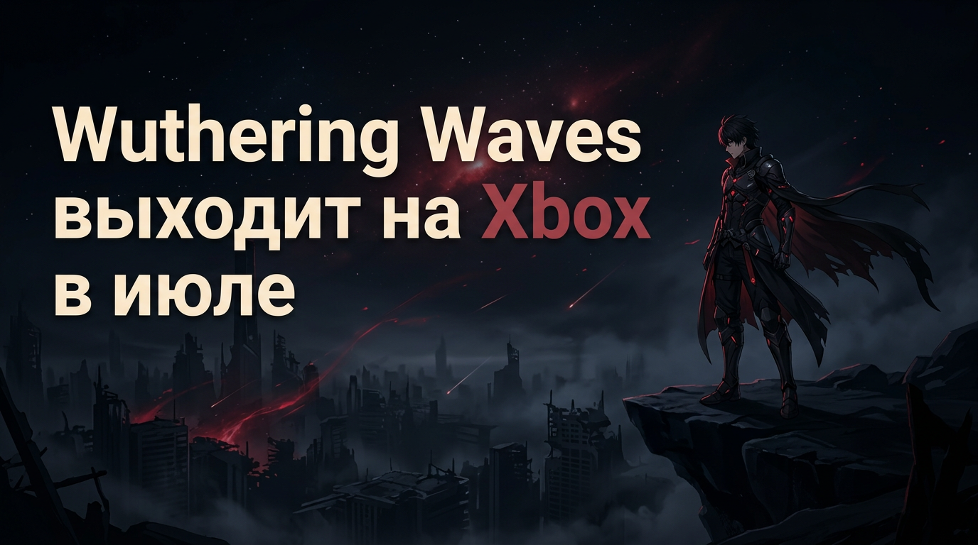 Wuthering Waves выходит на Xbox в июле 2026 года с поддержкой Xbox Play Anywhere