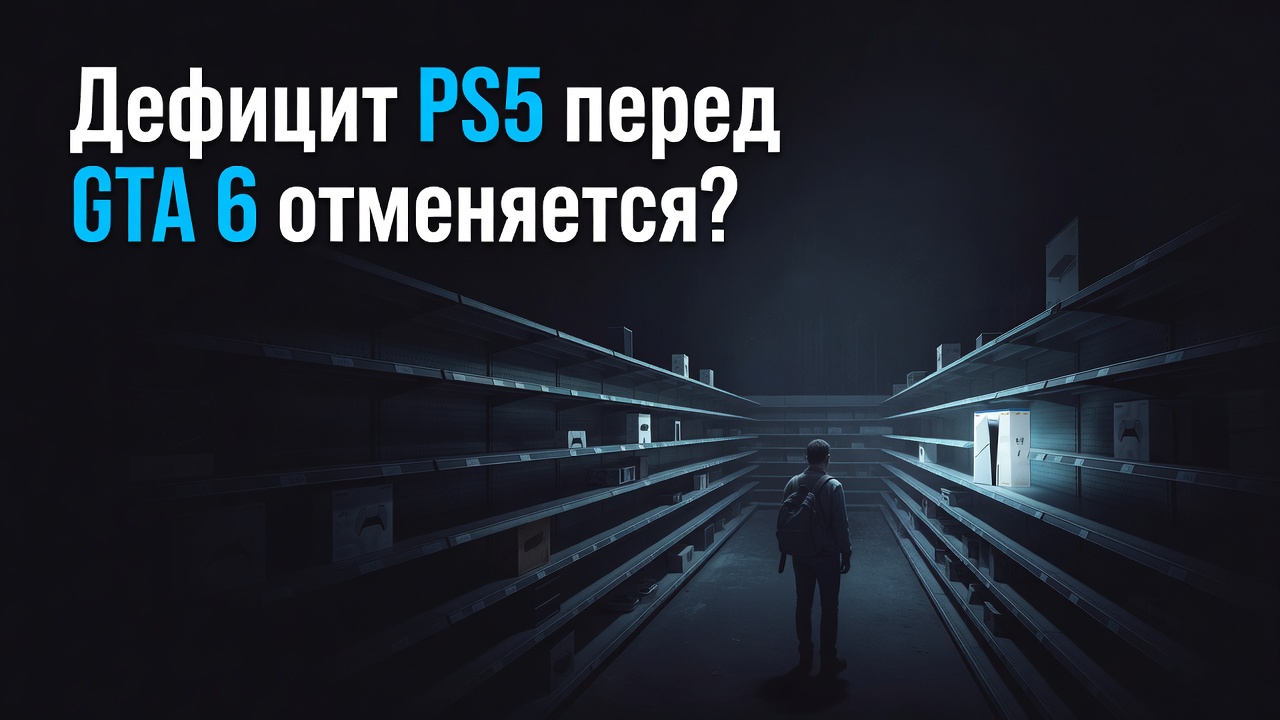 Дефицит PS5 и глобальная нехватка памяти