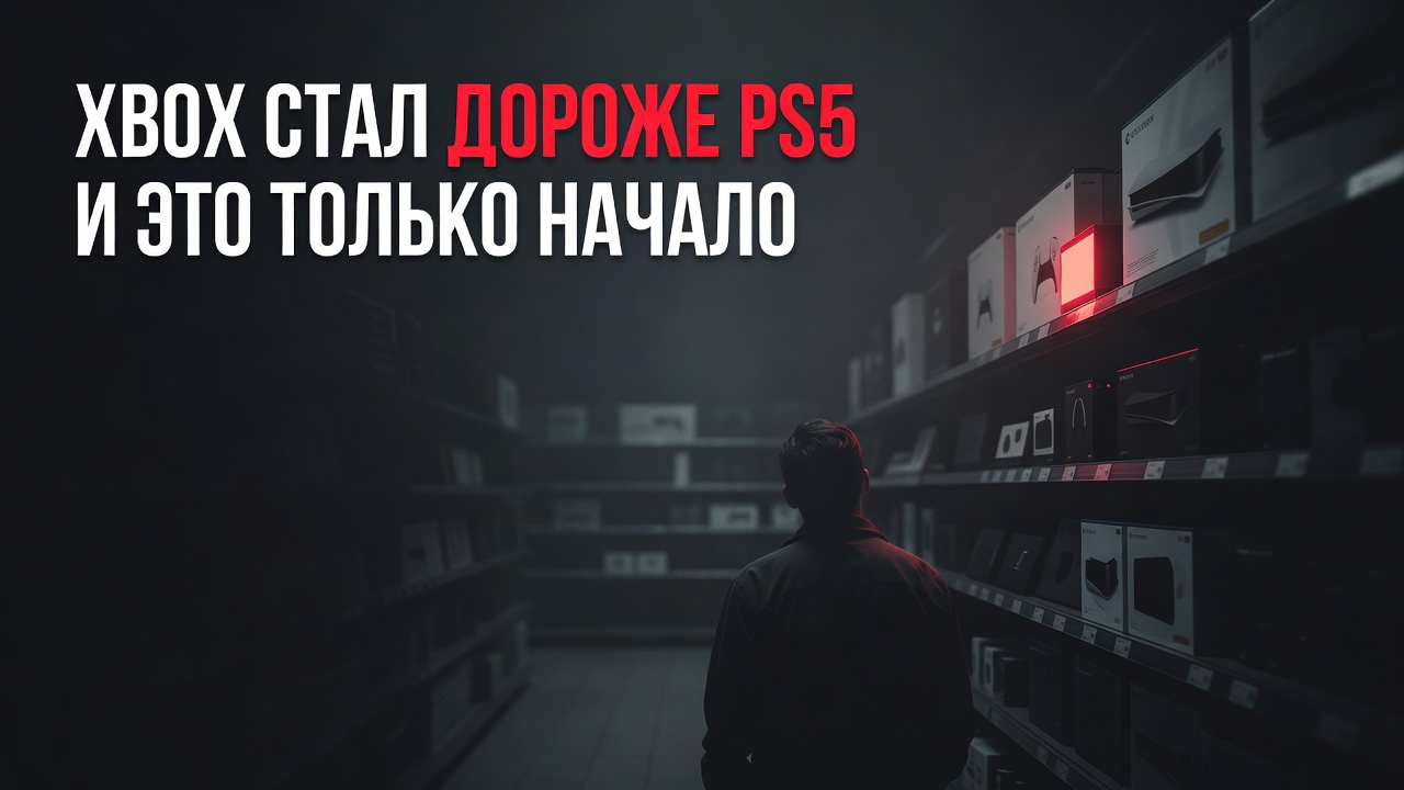 Цены на Xbox выросли — витрина с консолями